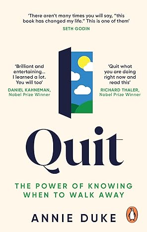 Quit (Pb) by Annie Duke in Paperback