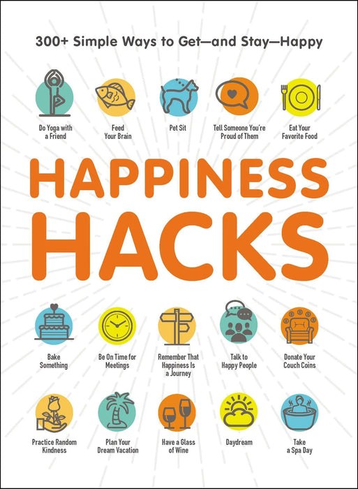 Happiness Hacks by Adams Media in Paperback