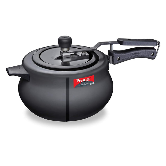 Prestige 5 litres svachh nakshatra plus induction base inner lid hard anodised pressure handi