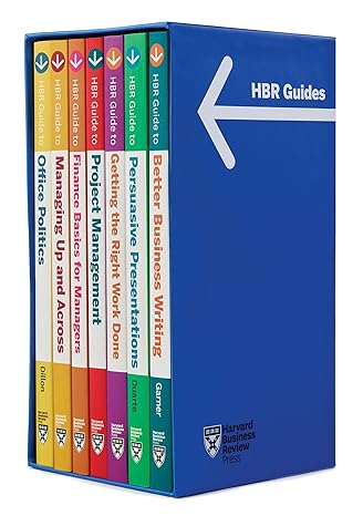 HBR Guides Boxed Set (7 Books) by Harvard Business Review