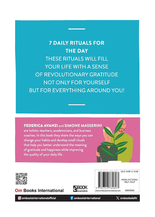 7 Daily Rituals for Gratitude by Federica Avanzi in Hardcover