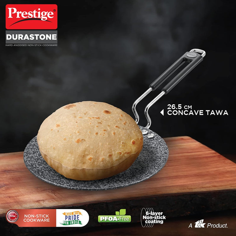 Prestige Durastone Harteloxiertes Antihaft-Omni-Tawa (26,5 cm) 
