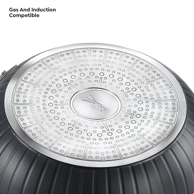 Prestige Durastone Hard Anodised 6 Layer Non-Stick Fry Pan 24 cm