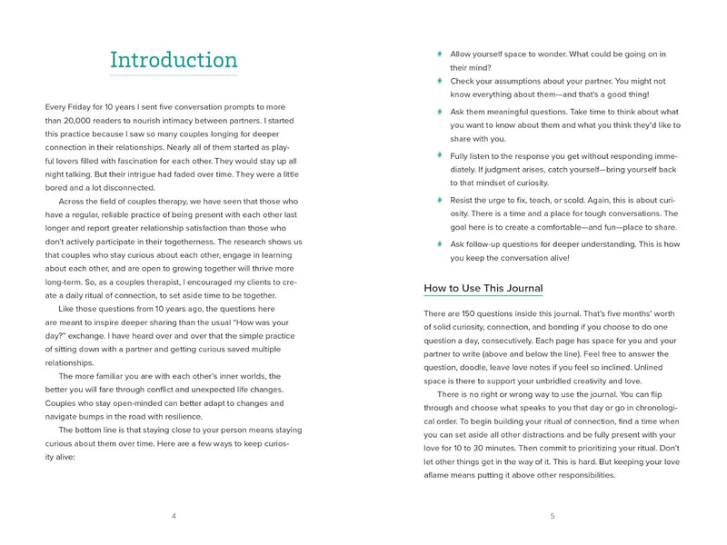 One Question a Day to Stay Close and Curious by Gina Senarighi PhD CPC in Paperback