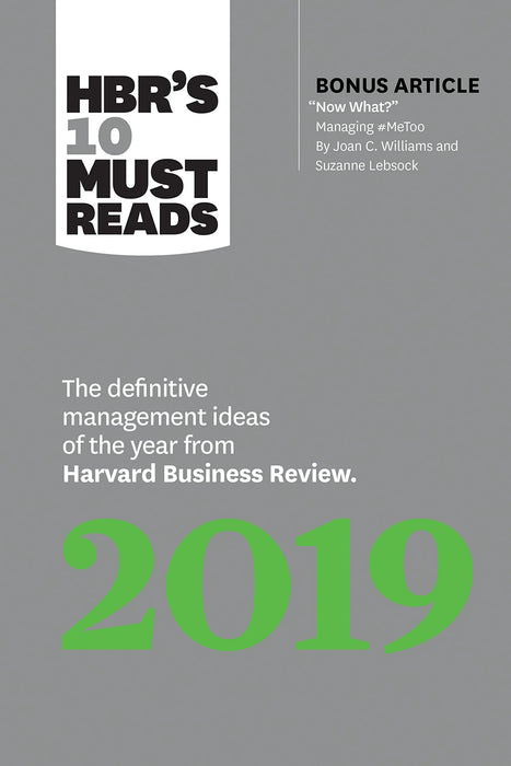 Hbr'S 10 Must Reads 2019 by Harvard Business Review & Joan C. Williams