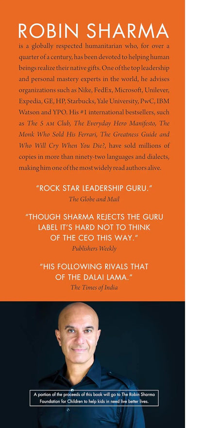 The 5 Am Club – Deluxe Edition: Own Your Morning. Elevate Your Life by Robin Sharma in Hardcover