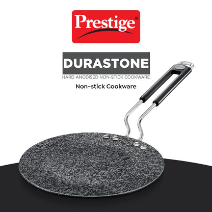 Prestige Durastone Hard Anodised Non-Stick Omni tawa(24.5 cm)