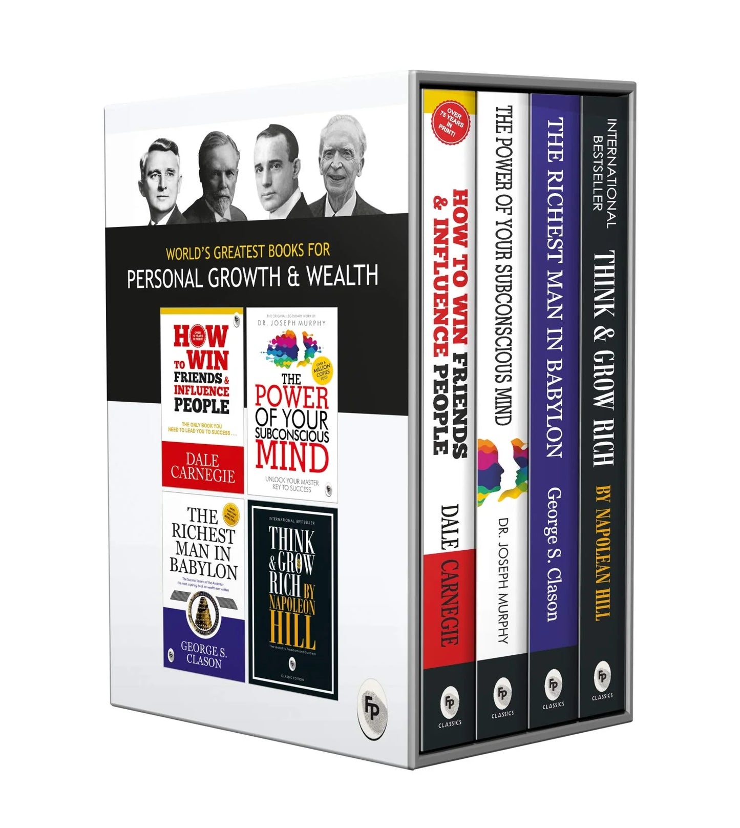 World’S Greatest Books For Personal Growth & Wealth : Perfect Motivational Gift Set by Dale Carnegie & Napoleon Hill in Paperback