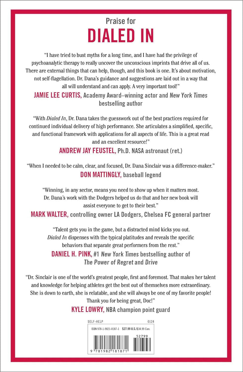 Dialed In by Dr. Dana Sinclair