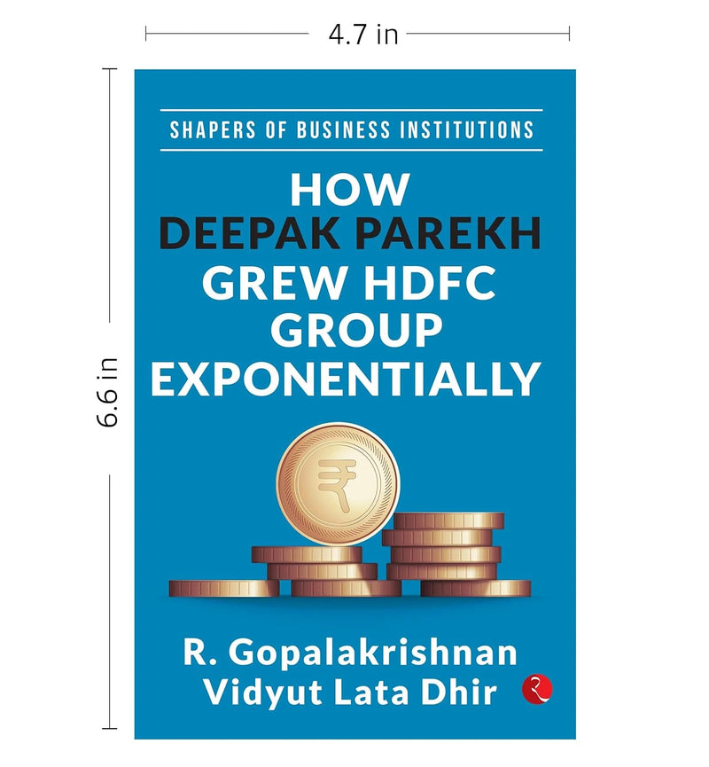 Gestalter von Wirtschaftsinstitutionen: Wie Deepak Parekh wuchs von R. GOPALAKRISHNAN