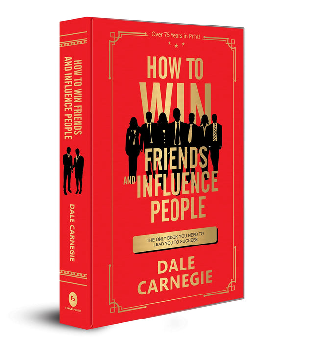 How To Win Friends And Influence People (Deluxe Hardbound Edition) by Dale Carnegie in Hardcover