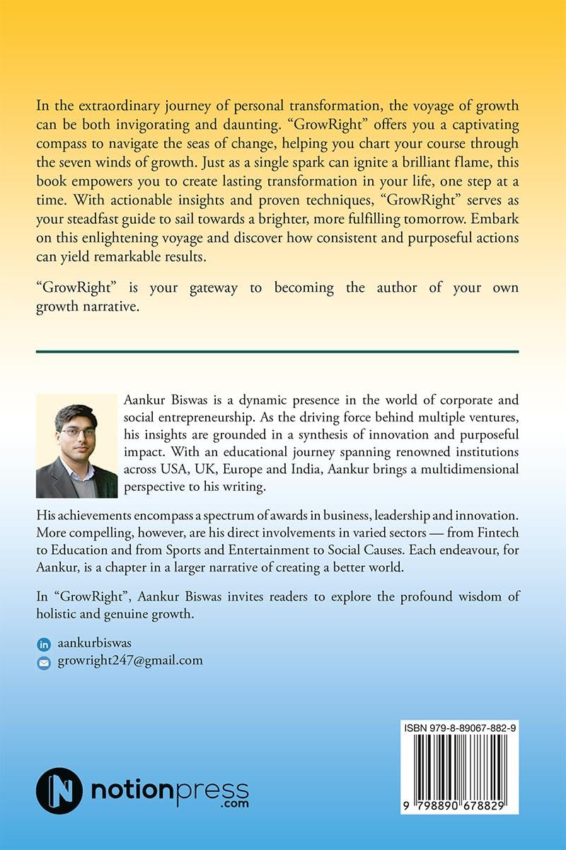 Growright von Aankur Biswas als Taschenbuch