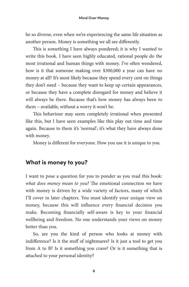 Mind Over Money: Why Understanding Your Money Behaviour Will Improve Your Financial Freedom by Evan Lucas