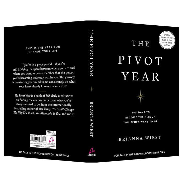 The Pivot Year: 365 Days To Become The Person You Truly Want To Be by Brianna Wiest in Paperback