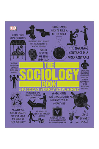 The Sociology Book by DK in Paperback