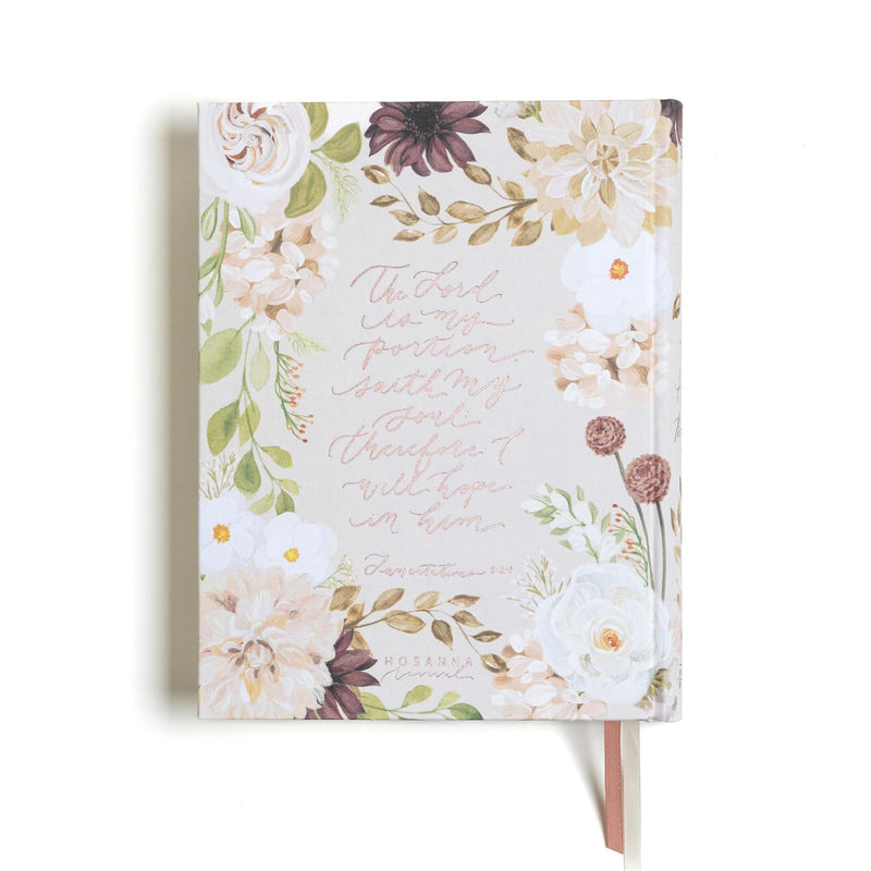 KJV Notetaking Bible, Blush Cloth-over-Board, Hosanna Revival Edition, Hardcover, Large Print, 15 July 2023 by Holman Bible Publishers