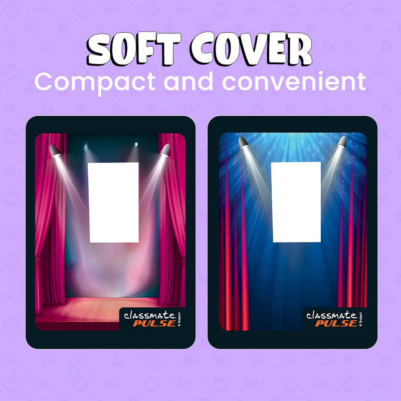 Classmate Pulse 6 Subject Notebook - Single Line