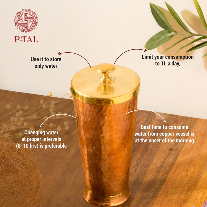 Copper Tumbler | Drinking from copper Utensils