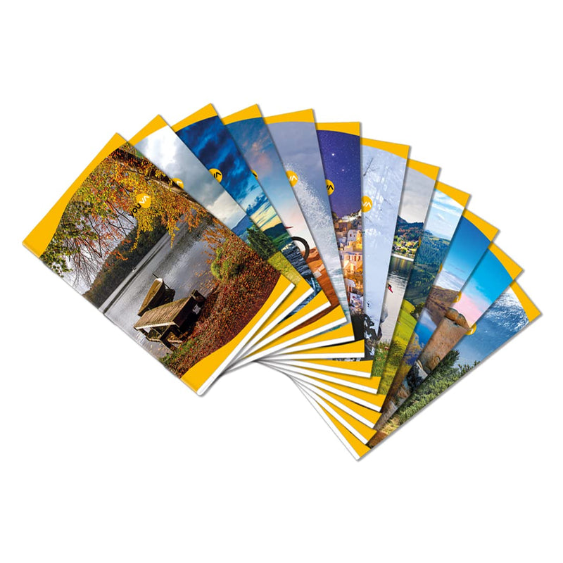 Navneet YOUVA Soft Bound Long Notebook - 172 Pages (Pack of 6, Unruled)