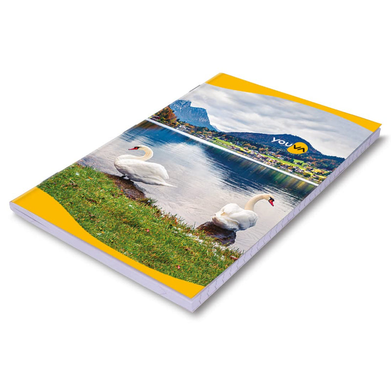 Navneet YOUVA Soft Bound Long Notebook - 172 Pages (Pack of 6, Unruled)