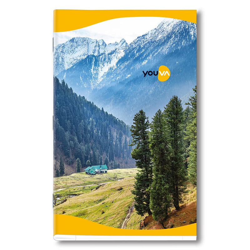 Navneet YOUVA Soft Bound Long Notebook - 172 Pages (Pack of 6, Unruled)