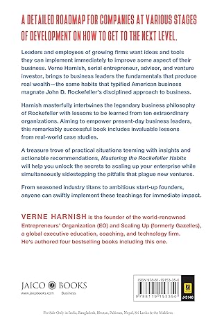 Mastering The Rockefeller Habits : What You Must Do To Increase The Value Of Your Growing Firm : 20Th Anniversary Edition (Pb) by Verne Harnish