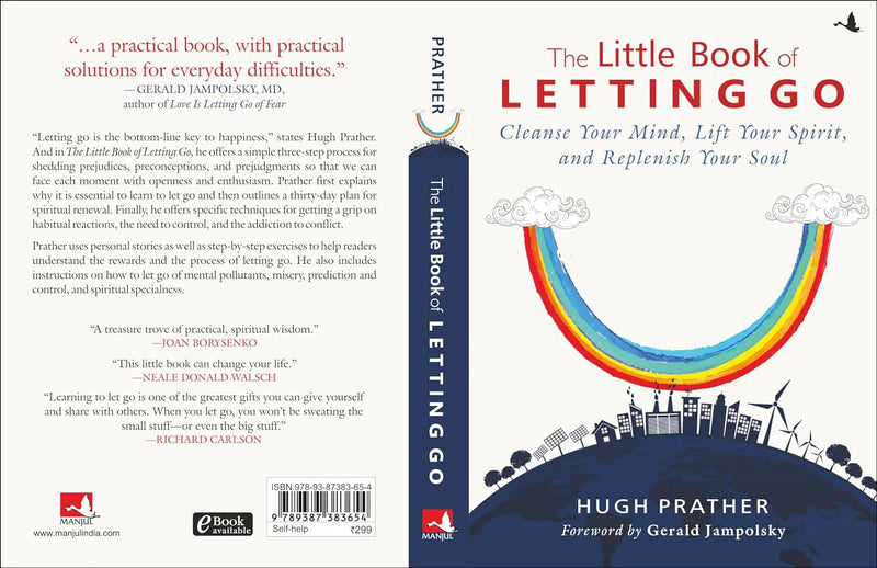 The Little Book of Letting Go: Cleanse Your Mind, Lift your Spirit, and Replenish Your Soul by Hugh Prather in Paperback