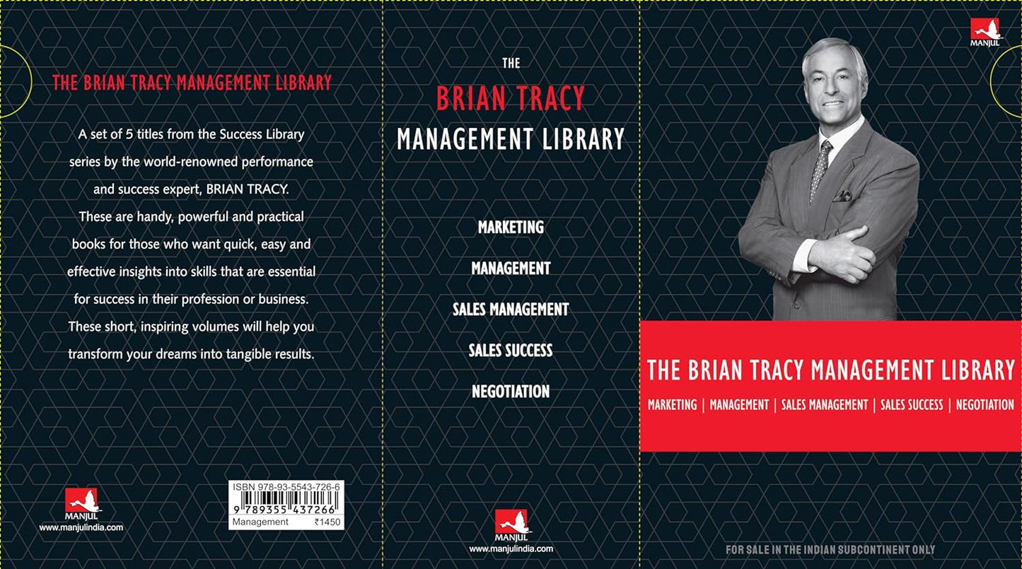 The Brian Tracy Management Library - Box Set (Comprising Of Marketing, Management, Sales Management, Sales Success And Negotiation) by Brian Tracy