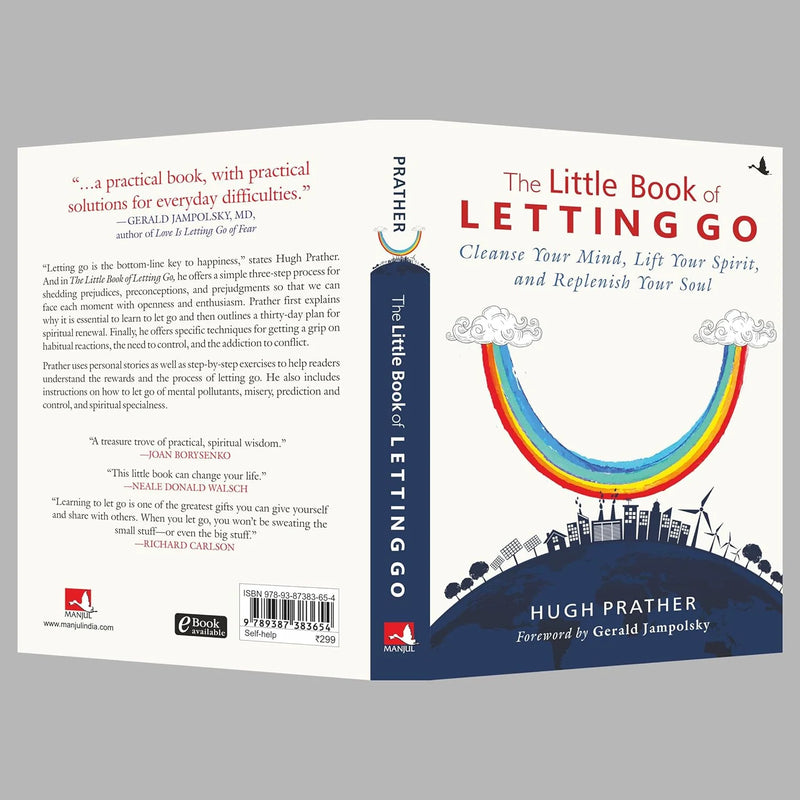 The Little Book of Letting Go: Cleanse Your Mind, Lift your Spirit, and Replenish Your Soul by Hugh Prather in Paperback