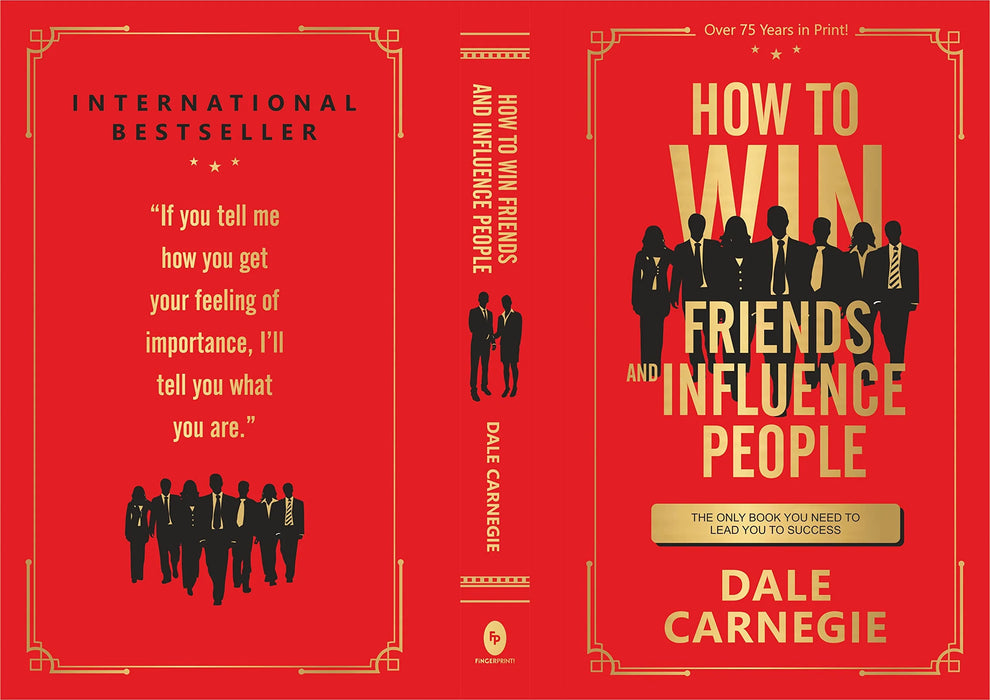 How To Win Friends And Influence People (Deluxe Hardbound Edition) by Dale Carnegie in Hardcover