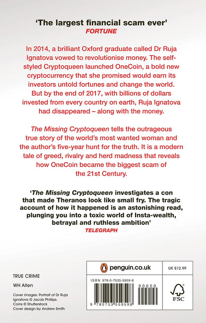 The Missing Cryptoqueen by Jamie Bartlett