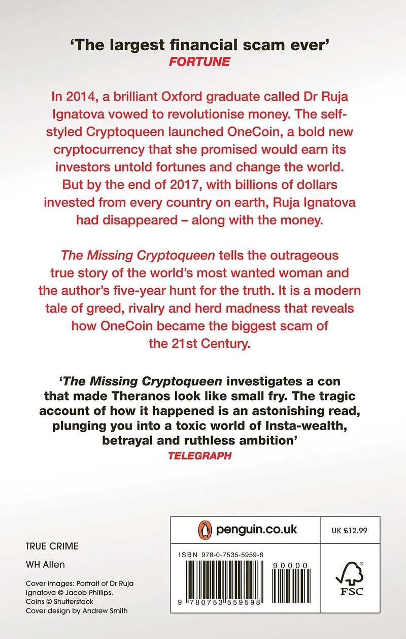 The Missing Cryptoqueen by Jamie Bartlett