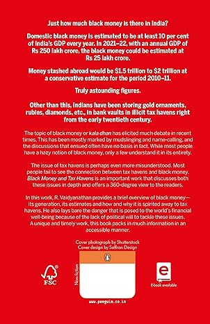 Black Money And Tax Havens by R Vaidyanathan