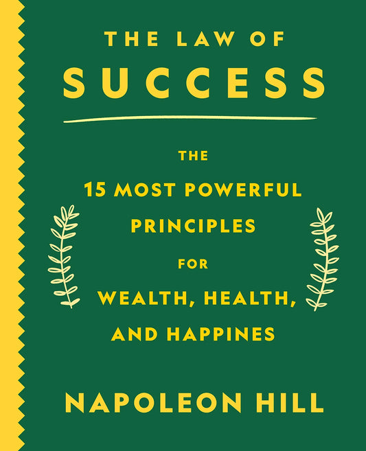 Law Of Success by Napoleon Hill in Paperback