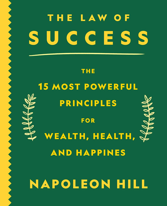 Law Of Success by Napoleon Hill in Paperback