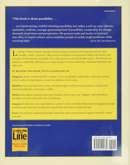 Practice Of Adaptive Leadership: Tools And Tactics For Changing by Ronald Heifetz, Alexander Grashow & Marty Linsky