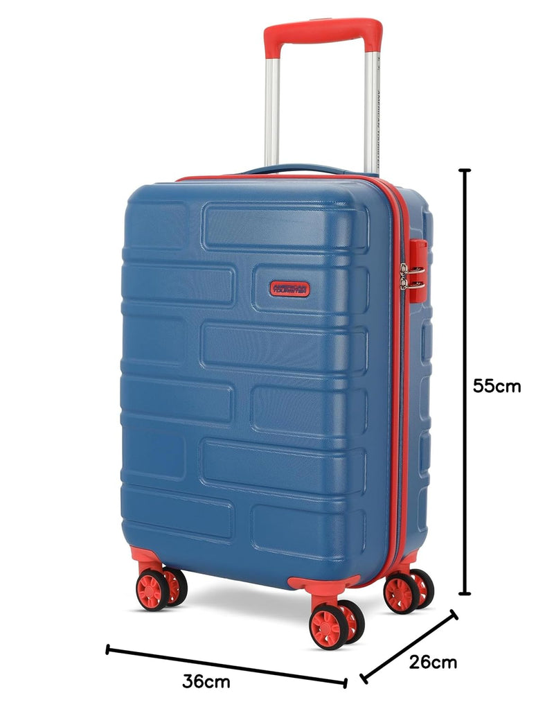 American Tourister Bricklane Cabin Luggage 55cm Polycarbonate Spinner Bag