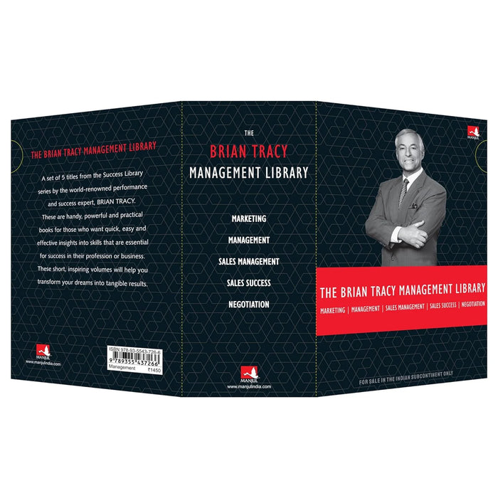 The Brian Tracy Management Library - Box Set (Comprising Of Marketing, Management, Sales Management, Sales Success And Negotiation) by Brian Tracy