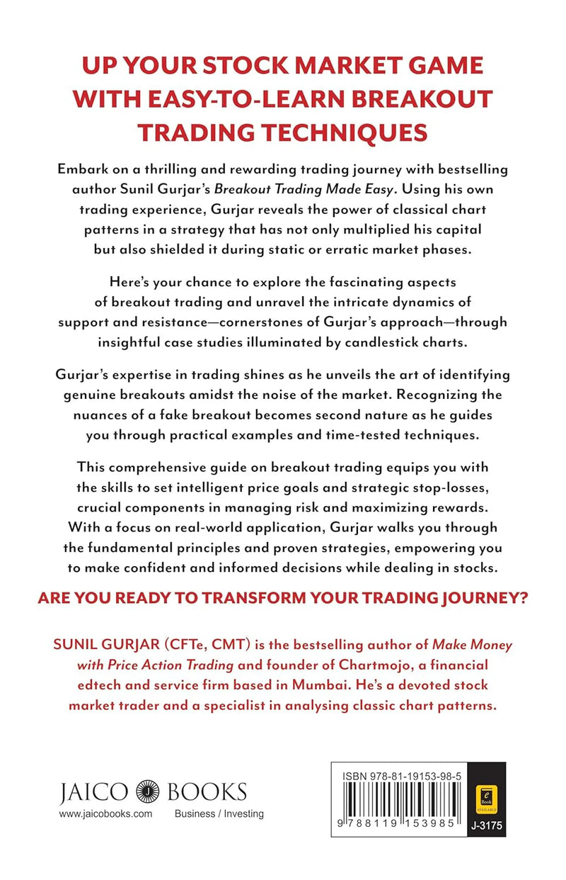 Breakout Trading Made Easy: Maximize Your Profits With Simple Price Action Strategies by Sunil Gurjar