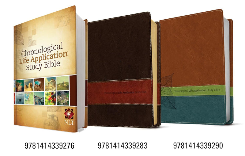 NLT Chronological Life Application Study Bible, Hardcover, Lay Flat Edition