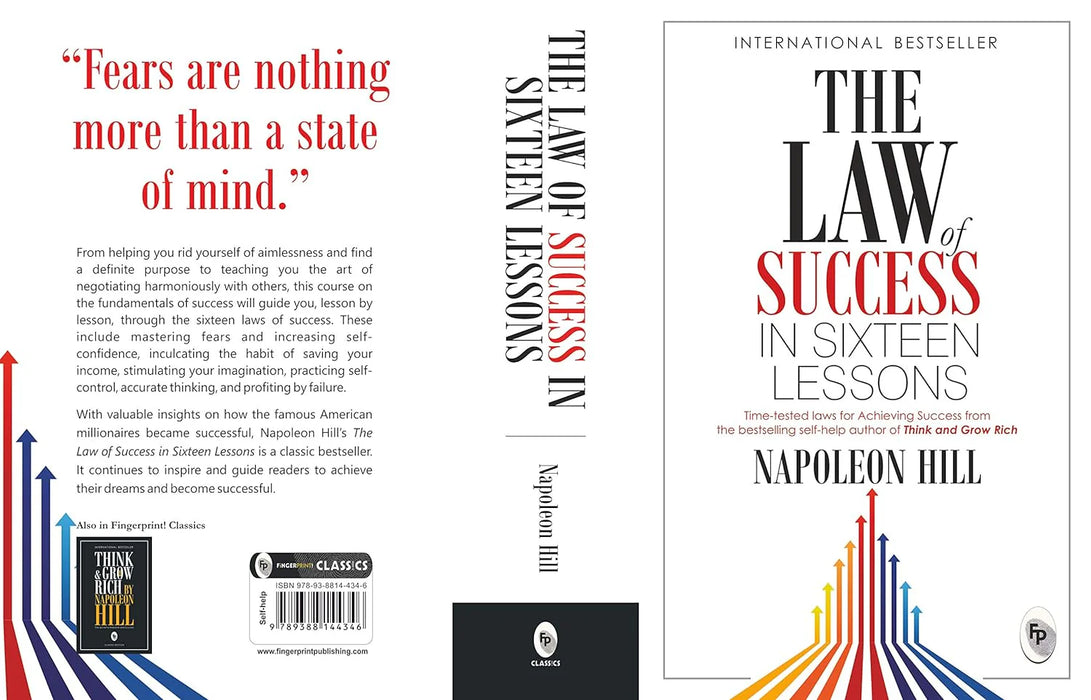 The Law of Success In Sixteen Lessons [Paperback] Napoleon Hill by NAPOLEON HILL in Paperback