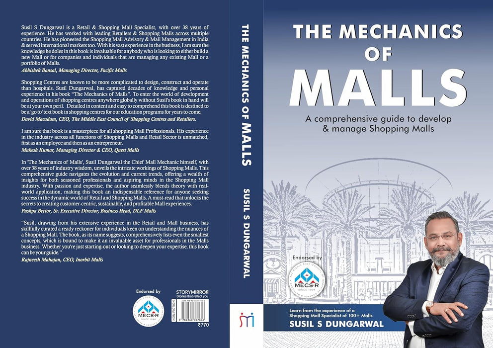 The Mechanics Of Malls by Susil S Dungarwal in Hardcover