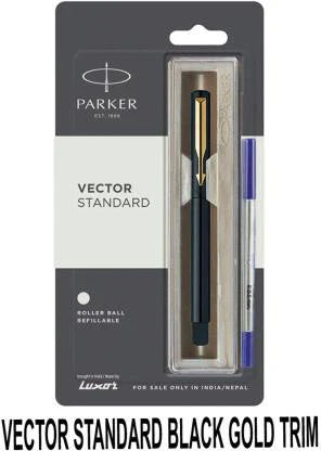 Parker Vector Pen Standard GT Rollerball with Classic Design and Smooth Writing Experience