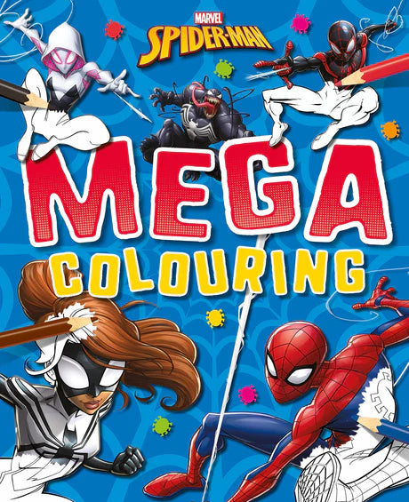 Marvel Spider-Man Mega-Malbuch von Parragon als Taschenbuch