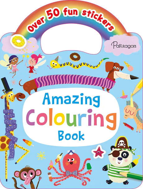 Amazing Colouring Book By Parragon Books in Paperback