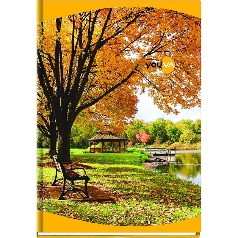 Navneet YOUVA Case Bound Hard Cover Long Book - 288 Pages (A4, Single Line)