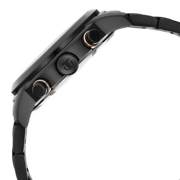 Titan Octane Black Dial Chronograph Watch for Men
