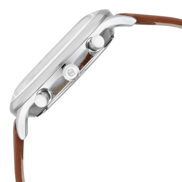 Titan Quartz Multifunction Blue Dial Leather Strap Watch for Men