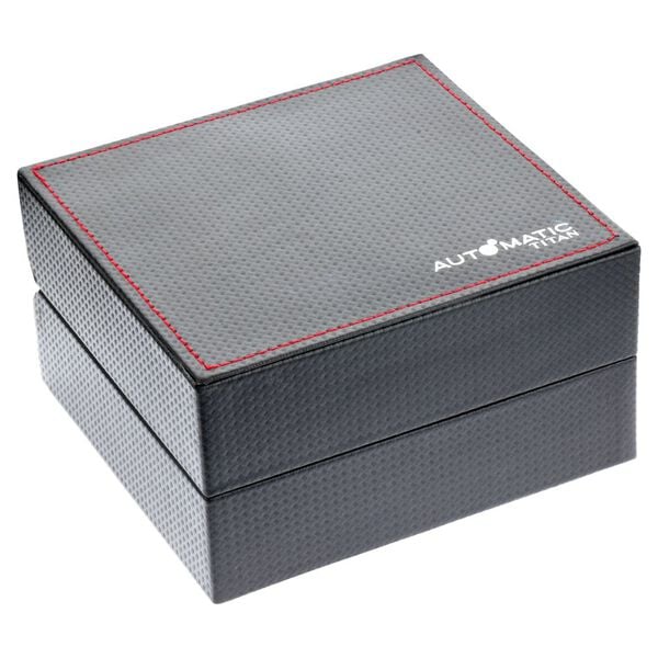 Titan Metal Mechanicals Anthracite Dial Analog Titanium Strap watch for Men