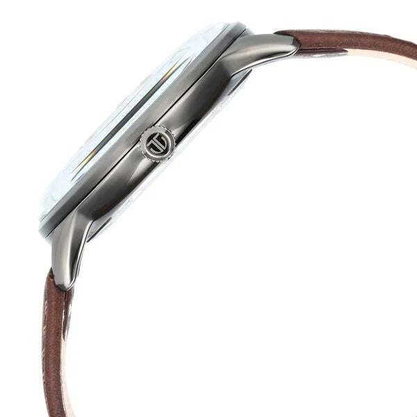 Titan Green Dial World Time with Date Leather Strap watch for Men